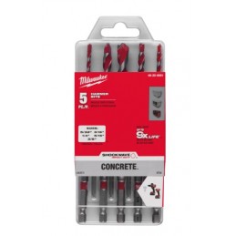 JUEGO 5 BROCAS P/CONCRETO...