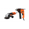 COMBO TALADRO PER ½ HD555K+PULIDORA 4 1/2 G720 BLACKDECKER